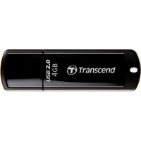 Фото  Transcend USB Drive 4Gb JetFlash 350 TS4GJF350 черный {USB 2.0}
