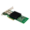 Фото  ORIENT XWT-INT520PE8 2SFP+, Сетевая карта PCI-Ex8 v2.0 2xSFP+ 10Gbps Server NIC, Intel 82599ES chipset, 10/1 Гбит/с, 2 планки крепления в комплекте (3