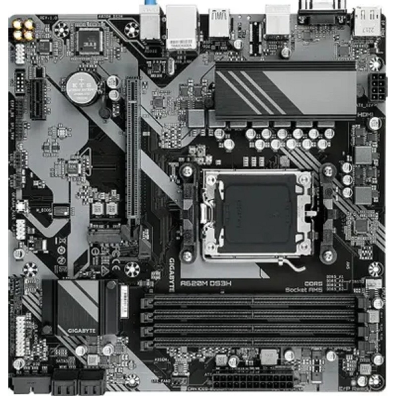 Фото  Gigabyte A620M DS3H {Socket AM5, AMD A620,mATX, RTL}
