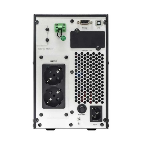 Фото  ИБП STARK SC 1000 ONLINE ONE 1000ВА/1000Вт БЕЗ АКБ {Online, На пол, 110-300В, 2 х ЕВРО, Smart-slot, USB, RS232, EPO, БЕЗ АКБ - внеш 3x 4,5-240 Ач}{00-