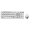Фото  Клавиатура + мышь Genius Smart Slimstar 8230 WHITE {USB,1 мини-ресивер на оба устройства,104 кл кнопка SmartGenius,  мембранная,800-1600 DPI} [3134001