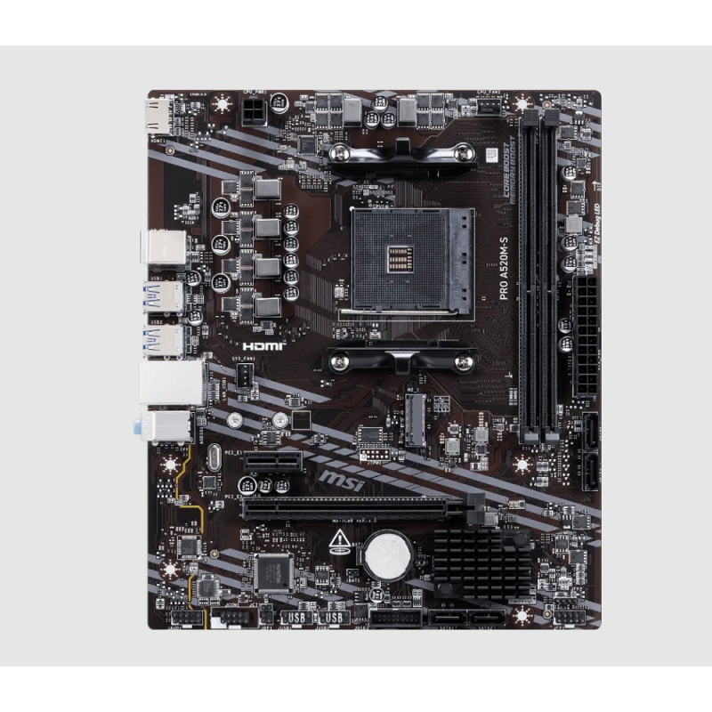 Фото  MSI PRO A520M-S