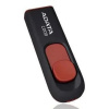 Фото  A-DATA Flash Drive 32Gb С008 AC008-32G-RKD {USB2.0, Black-Red}