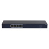 Фото  DAHUA DH-SF1016 16-портовый неуправляемый коммутатор, 16xRJ45 100Mb, коммутация 3.2 Гбит/с, MAC-таблица 8К, металл