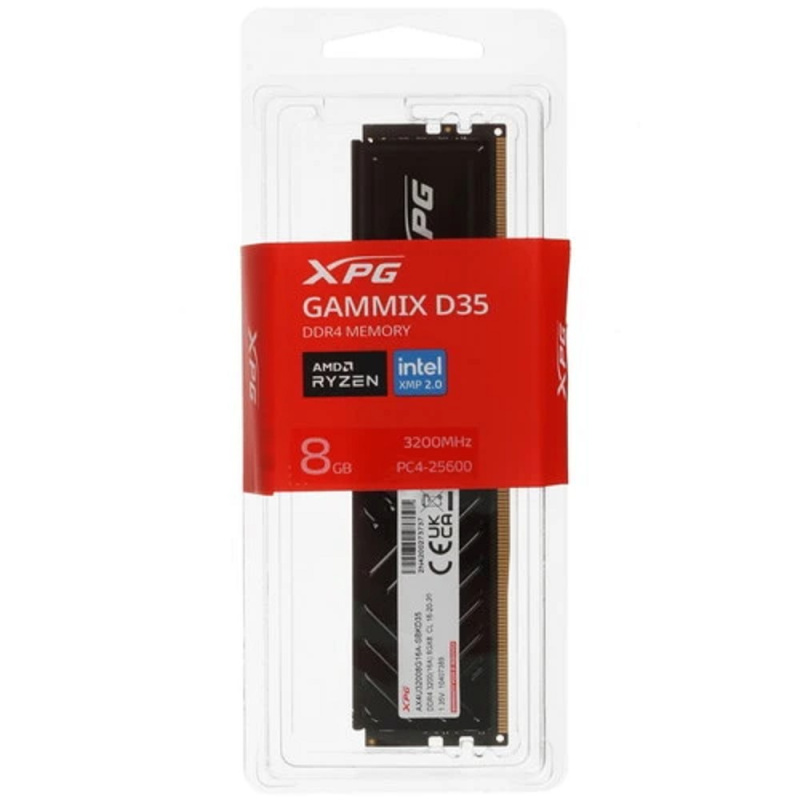 Фото  A-data DDR4 DIMM 8GB XPG GAMMIX D35 3200MHz AX4U32008G16A-SBKD35  