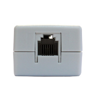 Фото  D-Link DSL-30CF/RS Сплиттер ADSL2+ Annex A c телефонным кабелем 12 см