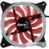 Fan Aerocool Rev Red   120mm  3pin+4pin  Red led