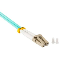 Фото  Rexant (50-2511-1) Патч-корд оптический многомодовый (MM) 50/125 OM3 разъемы zip-cord LC/UPC-LC/UPC 3мм Duplex LSZH 1м