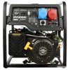 Фото  HYUNDAI [HHY 9020FE-T] Генератор бензиновый { Запуск ручной/электро, HYUNDAI IC420, 4-х такт, дв. 16 л.с., 420 см3, 230-400В/50Гц, 6,5 кВт/nom 6,0 кВт