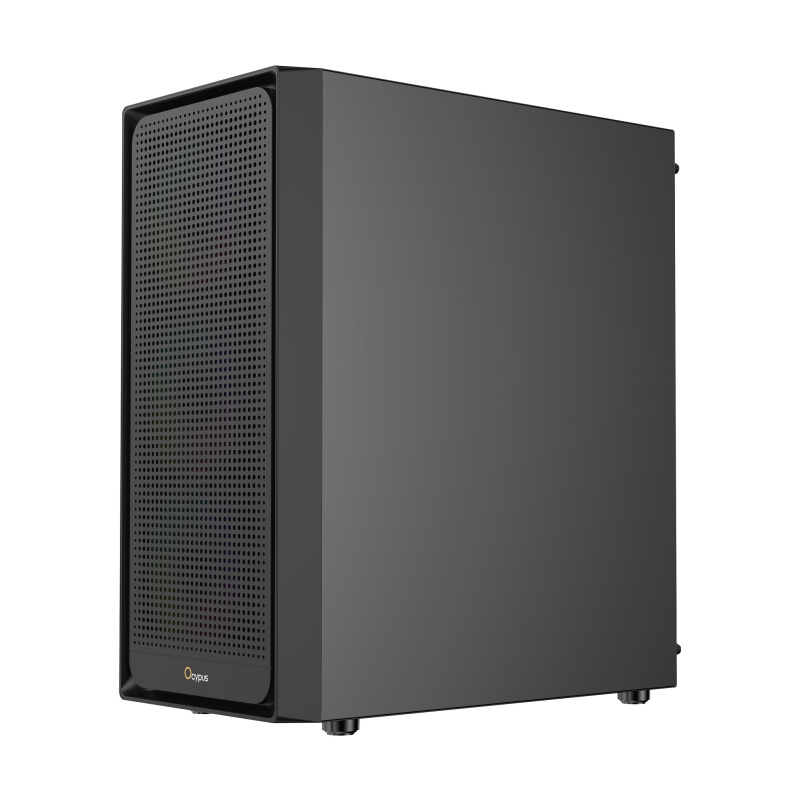Фото  Case Ocypus Gamma C50 BK ARGB mATX / win / black / 4 ARGB fans / no PSU / Tempered Glass