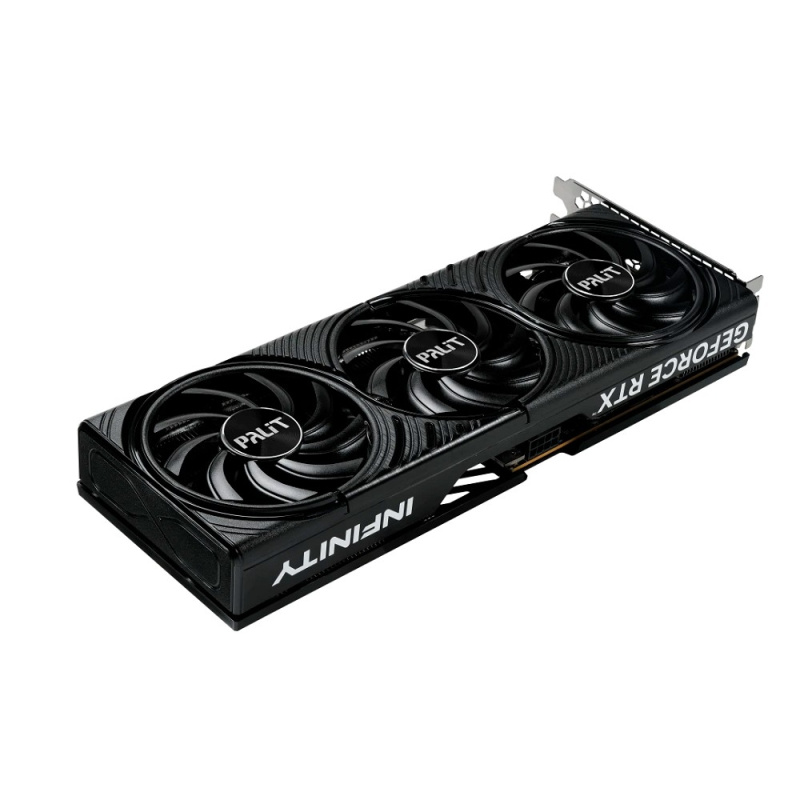 Фото  Видеокарта  Palit RTX5060Ti INFINITY 3 NV RTX 5060TI 16Gb 128bit GDDR7 2407/28000/HDMIx1/DP NE7506T019T1-GB2061S