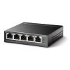 Фото  TP-Link TL-SG1005LP Настольный коммутатор с 5 гигабитными портами (4 порта PoE+)