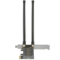 Фото  TP-Link Archer TBE400E BE6500 Трехдиапазонный беспроводной PCI Express-адаптер Wi-Fi 7 с поддержкой Bluetooth 5.4