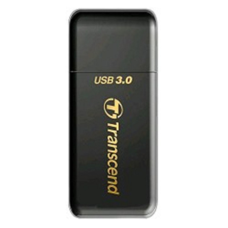 Фото  Внешний картридер USB 3.0 Multi-Card Reader F5 All in 1 Transcend [TS-RDF5K] Black