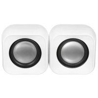 Фото  RITMIX SP-3010 white {RMS: 5 Вт (2 х 2,5 Вт), Диаметр динамиков: 2’’,  Частотный диапазон: 100 -20 кГЦ, Отношение сигнал/шум: ?80 дБ}