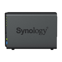 Фото  Synology DS223 Сетевое хранилище NAS, слоты 2x2.5"/3.5" SATA3, 1x1 Гбит/с, 3xUSB 3.X, Realtek RTD1619B/4x1.7 ГГц, DDR4 2Gb, 60W вилка UK/HK 3-pin