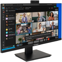 Фото  LCD ExeGate 23.8" EA2400 SuperView {IPS 1920x1080 75Hz 5ms 16:9 250cd 1000:1 178/178 D-Sub HDMI webcam} [EX298878RUS]