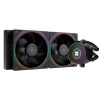 Фото  Thermalright Система водяного охлаждения Aqua Elite 240 V5 ARGB Black / 2x120mm ARGB PWM Fans / TRAE240V5AB