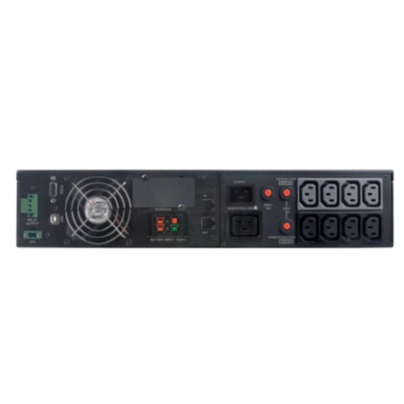 Фото  ИБП CyberPower OL3000ERTXL2U {Online, 3000VA/2700W USB/RS-232/Dry/EPO/SNMPslot/RJ11/45/ВБМ (8 C13, 1 C19) 6x 9Ач}