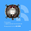 Фото  CBR80 Кулер для процессора Socket 775/1155/1156/1150/1151/1200/1700/940/AM2/АМ2+/АМ3/AM3+/FM1/FM2/AM4/AM5, TDP 65W, 90mm Fan, 2000RPM, HB, 3pin, 23.6d