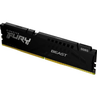 Фото  Kingston DDR5 DIMM 32GB 5600MHz CL36 FURY Beast Black KF556C36BBE2-32