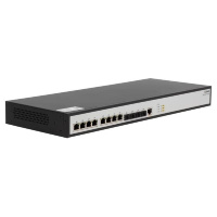 Фото  SNR SNR-S5310X-8TX-DC Управляемый коммутатор уровня 2+, 8 портов 1/2.5/5/10GBASE-T, 4 порта 1/10G SFP+ встроенный БП ~220V AC, RPS 36-72V DC