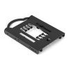 Фото  Exegate EX300443RUS Салазки (переходник) ExeGate HD-2T3P-NF125 для безвинтового крепления HDD/SSD 2.5" в отсек 3.5" пластиковые