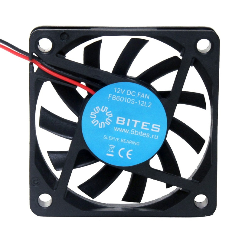 5bites Вентилятор FB6010S-12L2 60X10   SLEEVE   3200RPM   2P