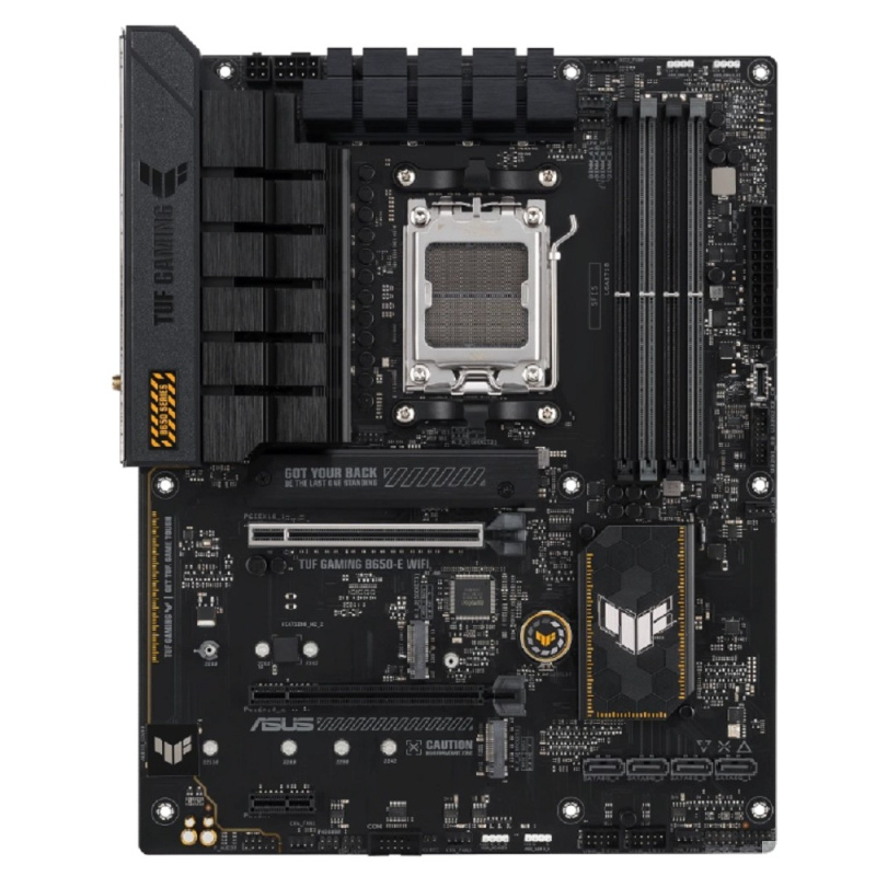ASUS TUF GAMING B650-E WIFI (Socket AM5  ATX  4xDDR5(192GB)  DP HDMI  2xPCIe 4.0x16 1xPCIe 4.0  1xLA