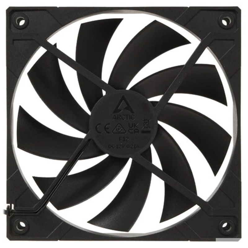 Фото  Case fan ARCTIC F12 Black - retail (ACFAN00201A)