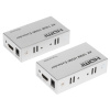 Фото  ORIENT VE047, HDMI 4K extender (Tx+Rx), активный удлинитель до 100 м по одной витой паре, HDMI 1.4b, 4K@30Hz/ 1080p@60Hz/3D, HDCP, подключается кабель