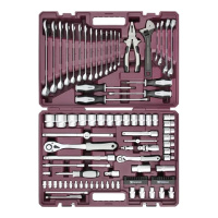 Фото  Thorvik TS101 Набор инструмента универсальный 1/4", 1/2"DR, 101 предмет