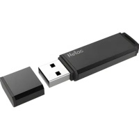 Фото  Netac USB Drive 32GB NT03U351N-032G-32BK U351 USB3.0 , корпус из алюминиевого сплава 