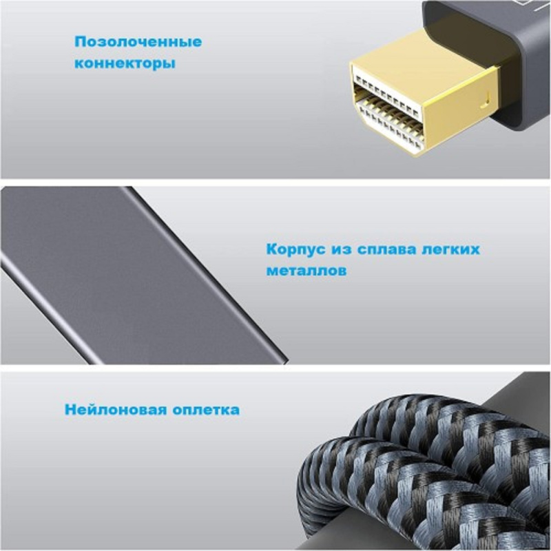 Фото  KS-is KS-567 Адаптер 8K miniDP M на HDMI 15 F  (KS-567) 