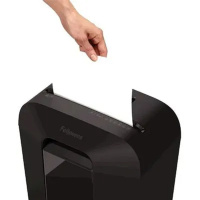 Фото  Fellowes Шредер PowerShred LX70 FS-44075(01), черный {DIN P-4, 4х37мм, 11 лст., 18 лтр., уничт.: скрепки,скобы,карты}