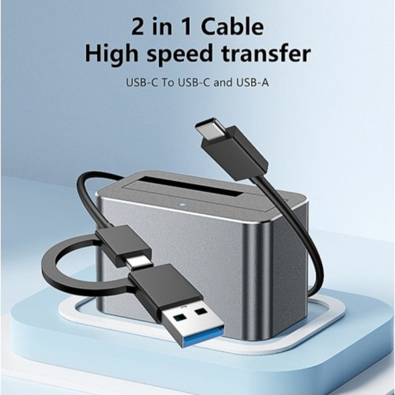 Фото  KS-is KS-888 Адаптер-переходник SATA/SAS USB активный