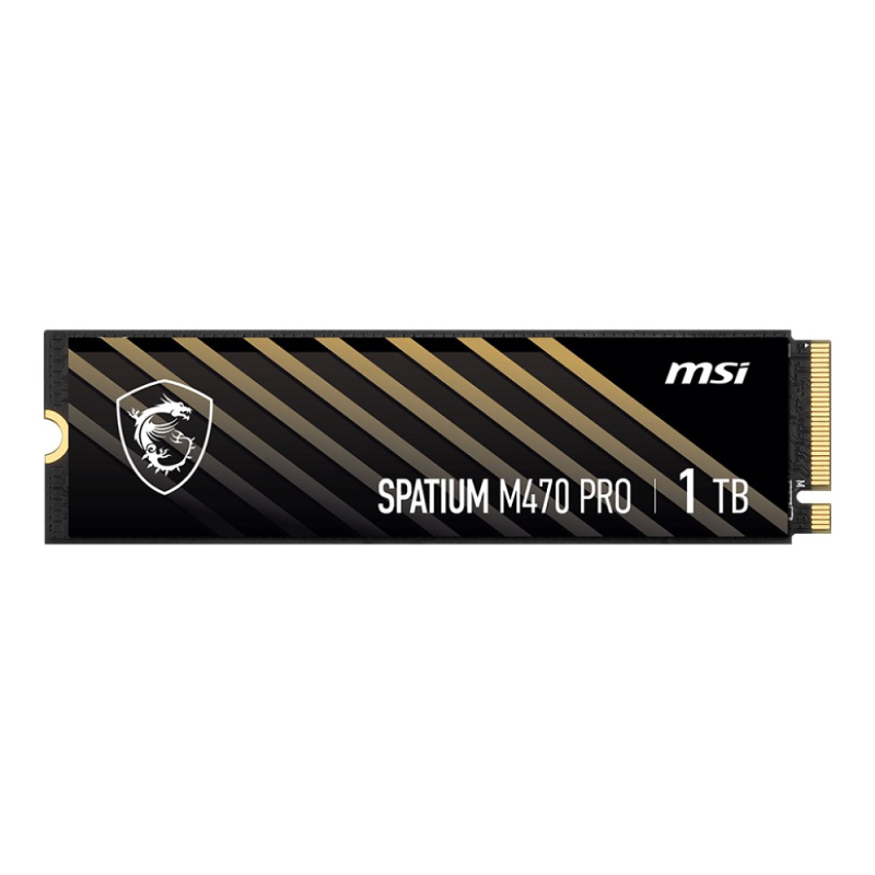Фото  Твердотельный накопитель SSD MSI M.2 2280 1TB SPATIUM M470 PRO Client SSD S78-440L0J0-P83, PCIe Gen4x4 with NVMe