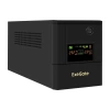 Exegate EX299950RUS ИБП ExeGate SpecialPro Smart LLB-1000.LCD.AVR.4SH (1000VA/700W, LCD, AVR, 4*EU/Тип F(Schuko), батарея 12V 7.2Ah - 2 шт., металличе