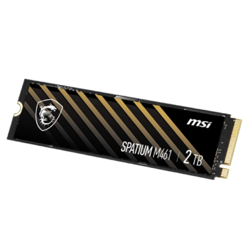 Фото  Твердотельный накопитель SSD MSI 2TB PCIe 4.0 NVMe M.2 SPATIUM M461 