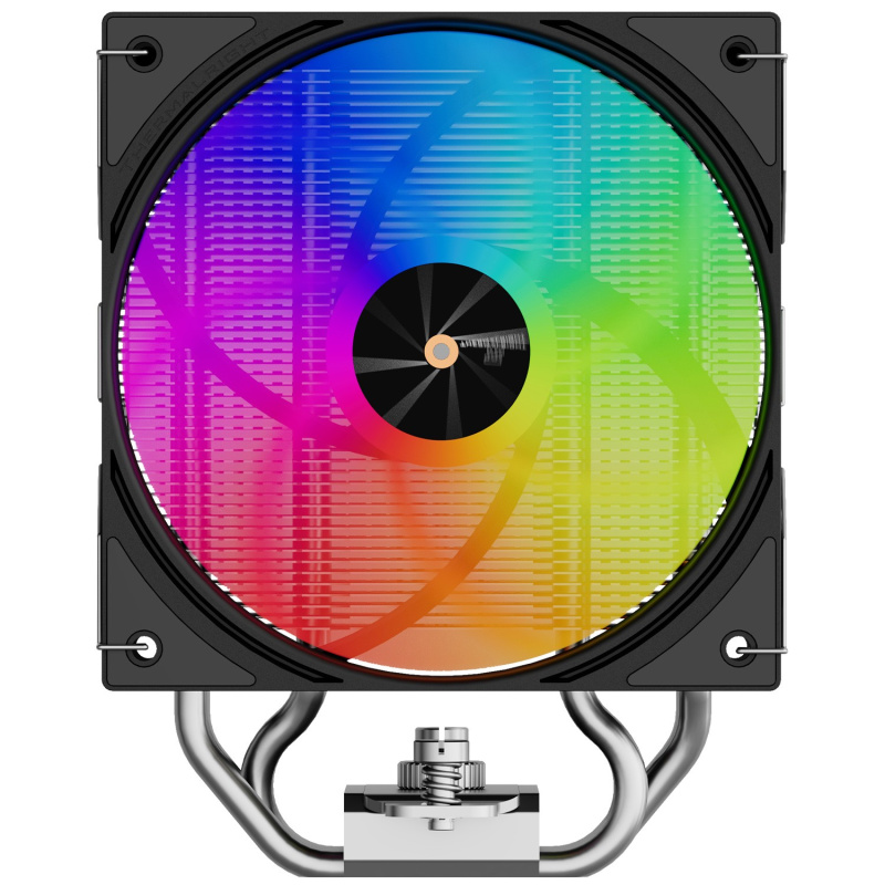 Фото  Thermalright Кулер Assassin X 120 R Digital ARGB Black  LGA115X/1200/1700/1851/AM4/AM5 (120mm ARGB PWM Fan, 4 тепл. трубки 6мм) / TRAX120RDAB