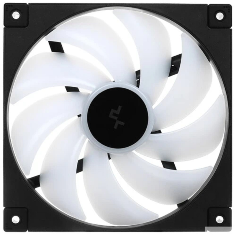 Фото  Case fan Deepcool FD14 ARGB черный 4-pin 25.6дБ (R-FD14-BKAPN1-G) Ret