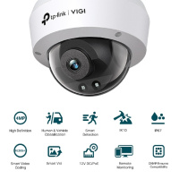Фото  TP-Link VIGI C240I(2.8mm) Купольная камера 4 Мп с ИК-подсветкой
