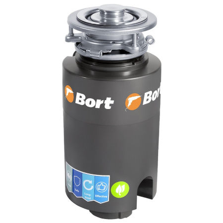 Bort Измельчитель пищевых отходов TITAN 4000 (Control) {Мощность л.с. 0 75 ; 560 Вт; 4 2 кг мин; 320